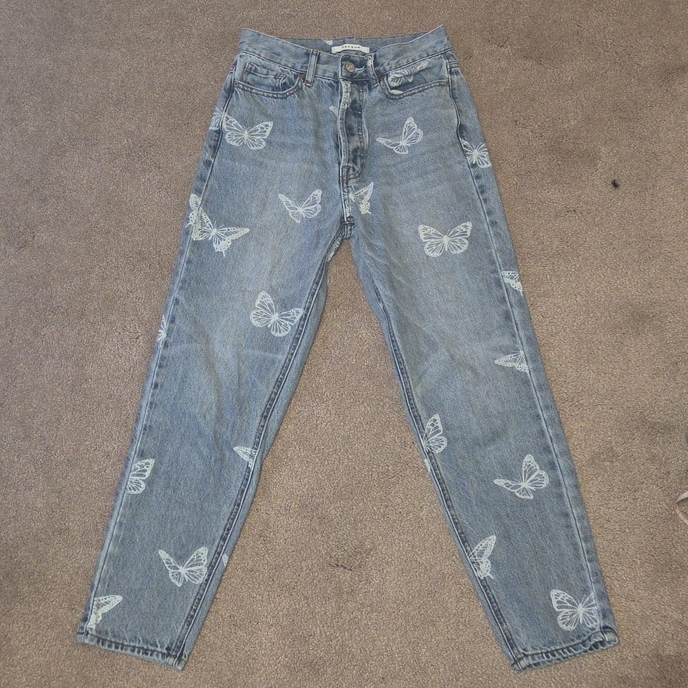 PacSun Butterfly-Patterned Jeans